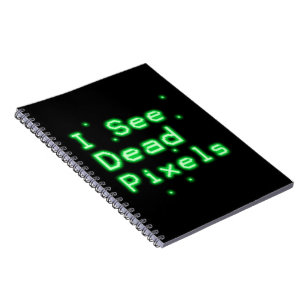 Ik zie dode pixels notitieboek