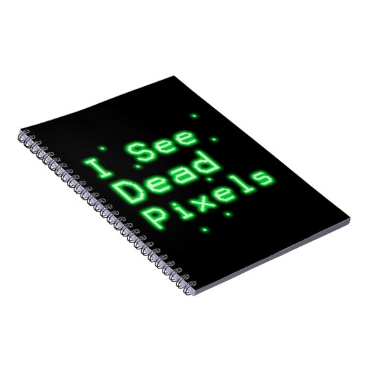 Ik zie dode pixels notitieboek (Rechterzijde)