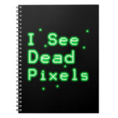 Ik zie dode pixels notitieboek (Voorkant)
