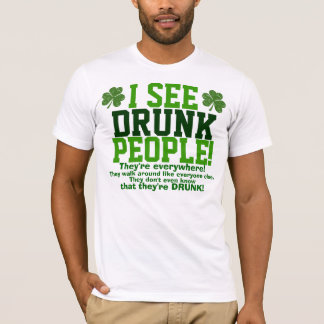 Ik zie Drink mensen die overal zijn. T-shirt