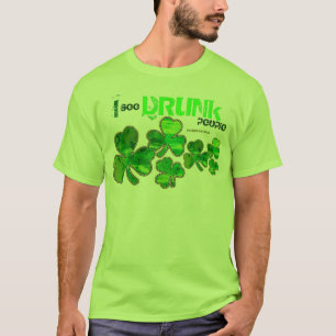 "Ik zie Drink Mensen" St. Patrick's Day Shirten T-shirt