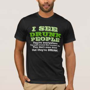 Ik zie Drink mensen T-shirt