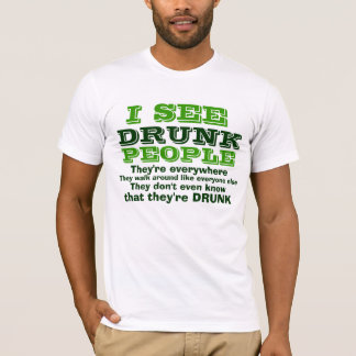 Ik zie Drink mensen T-shirt
