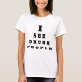 Ik zie Drink mensen T-shirt (Voorkant)