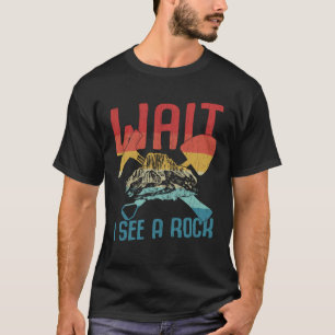 Ik Zie Een Steen  Geologie Geoloog Stenen Verzamel T-shirt