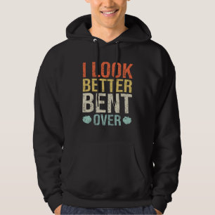 Ik zie er beter uit voorover fitness workout perzi hoodie