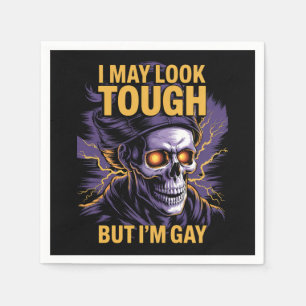 Ik zie er misschien stoer uit, maar ik ben Gay LGB Servet
