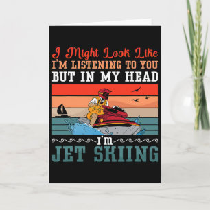 Ik zie eruit als Jet Ski watersport Jet Skiing Kaart