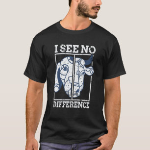 Ik Zie Geen Verschil Vegan Elke Groente T-shirt