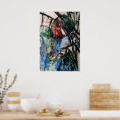 IK ZIE, IK ZIE WAT JIJ NIET ZIET POSTER (Keuken)