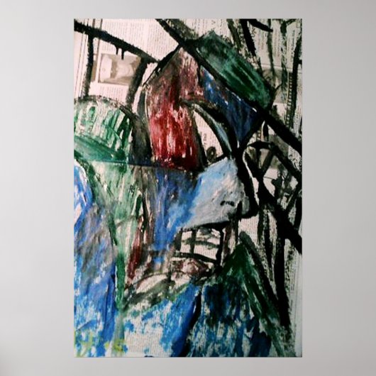 IK ZIE, IK ZIE WAT JIJ NIET ZIET POSTER (Voorkant)