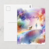 Ik zie je bij de Regenboogbrug Briefkaart (Voorkant / Achterkant)