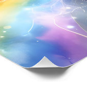 Ik zie je bij de Regenboogbrug  Perfect Poster (Hoek)