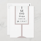 Ik zie je briefkaart (Voorkant / Achterkant)