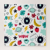 Ik zie je, Crazy-Dazy Design Legpuzzel (Verticaal)