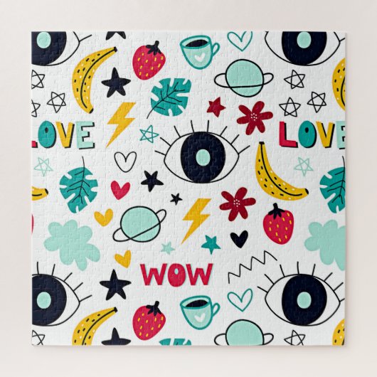 Ik zie je, Crazy-Dazy Design Legpuzzel (Verticaal)