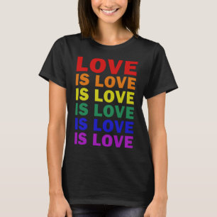 Ik zie je dat ik van je hou. Ik accepteer je Tshir T-shirt