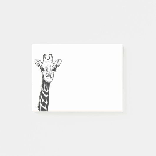 IK ZIE JE GIRAFFE POST-IT® NOTES (Voorkant)