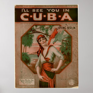 Ik zie je in CUBA Poster