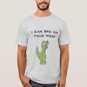 Ik zie je neus T. shirt rex (Voorkant)