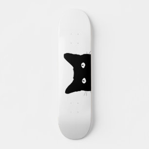 Ik zie Kat klikken om Uw Achtergrond van de Kleur Skateboard