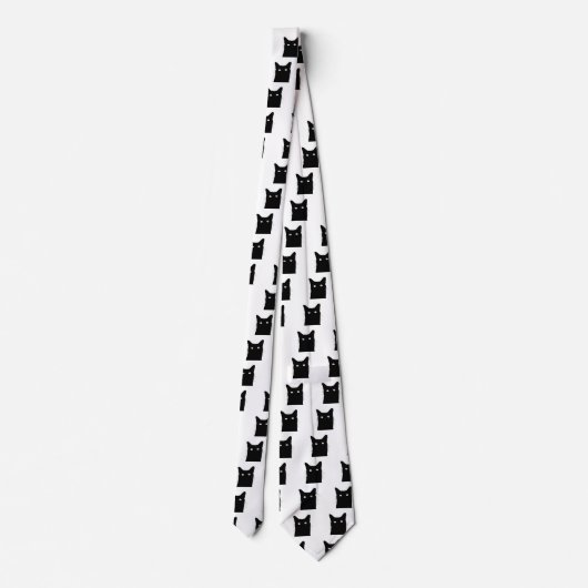 Ik zie Kat klikken om Uw Kleurachtergrond te selec Stropdas (Achterkant)