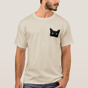 Ik zie Kat klikken om uw kleurenachtergrond te kie T-shirt