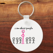 Ik zie Korte Mensen Sleutelhanger (Voorkant)
