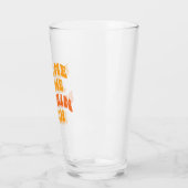 Ik zie me bij de pompoenpleister glas (Links)