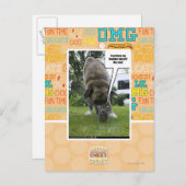 Ik zie mijn grens met rust laten briefkaart (Voorkant / Achterkant)