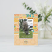 Ik zie mijn grens met rust laten briefkaart (Staand voorkant)