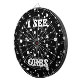 Ik zie Orbs-dartboard Dartbord (Voorkant Rechts)
