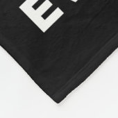 Ik zie overal kubussen fleece deken (Hoek)