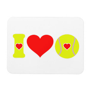 Ik zie tennis magneet