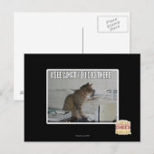 Ik zie wat je daar deed briefkaart (Voorkant / Achterkant)