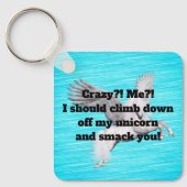 Ik? Ziekst? Button Sleutelhanger (Voorkant)