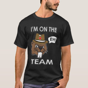 Ik zit in het EU-team Canadese taal T-shirt
