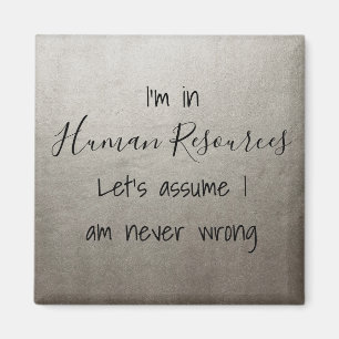 Ik zit in het menselijk potentieel, laten we aanne magneet