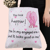 Ik zit in mijn geëngageerde tijdperk en het ziet e draagtas