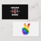 Ik zit in PA School Physician Medical Graph Informatiekaartje (Voorkant / Achterkant)