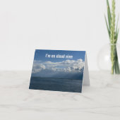 Ik zit op cloud negen, als ik bij je ben - CARD Kaart (Voorkant)