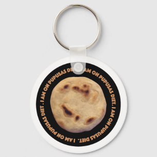 Ik zit op pupusas dieet sleutelhanger