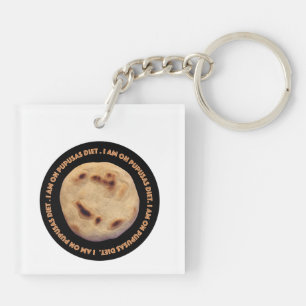 Ik zit op pupusas dieet sleutelhanger