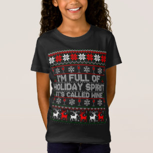 Ik zit vol met vakantie-geest Het heet Tequila Chr T-shirt