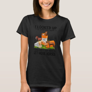 Ik zocht mijn symptomen online krijgen meer paarde t-shirt