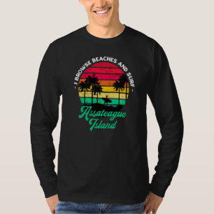 Ik zoek stranden en Surf Assateague Island Surfin T-shirt