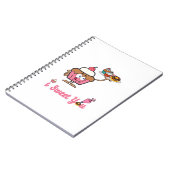 Ik zoet je met een Cupcake Notitieboek (Linkerzijde)