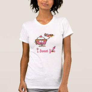 Ik zoet je met een Cupcake T-shirt