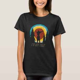 Ik zou dat afschieten van sport Arhcery Archer Bow T-shirt