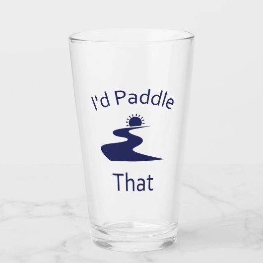 Ik zou dat willen aankleden glas (Voorkant)